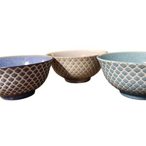 Certified International 6" Multicolor Porcelain Serving Cereal Soup Bowls READ